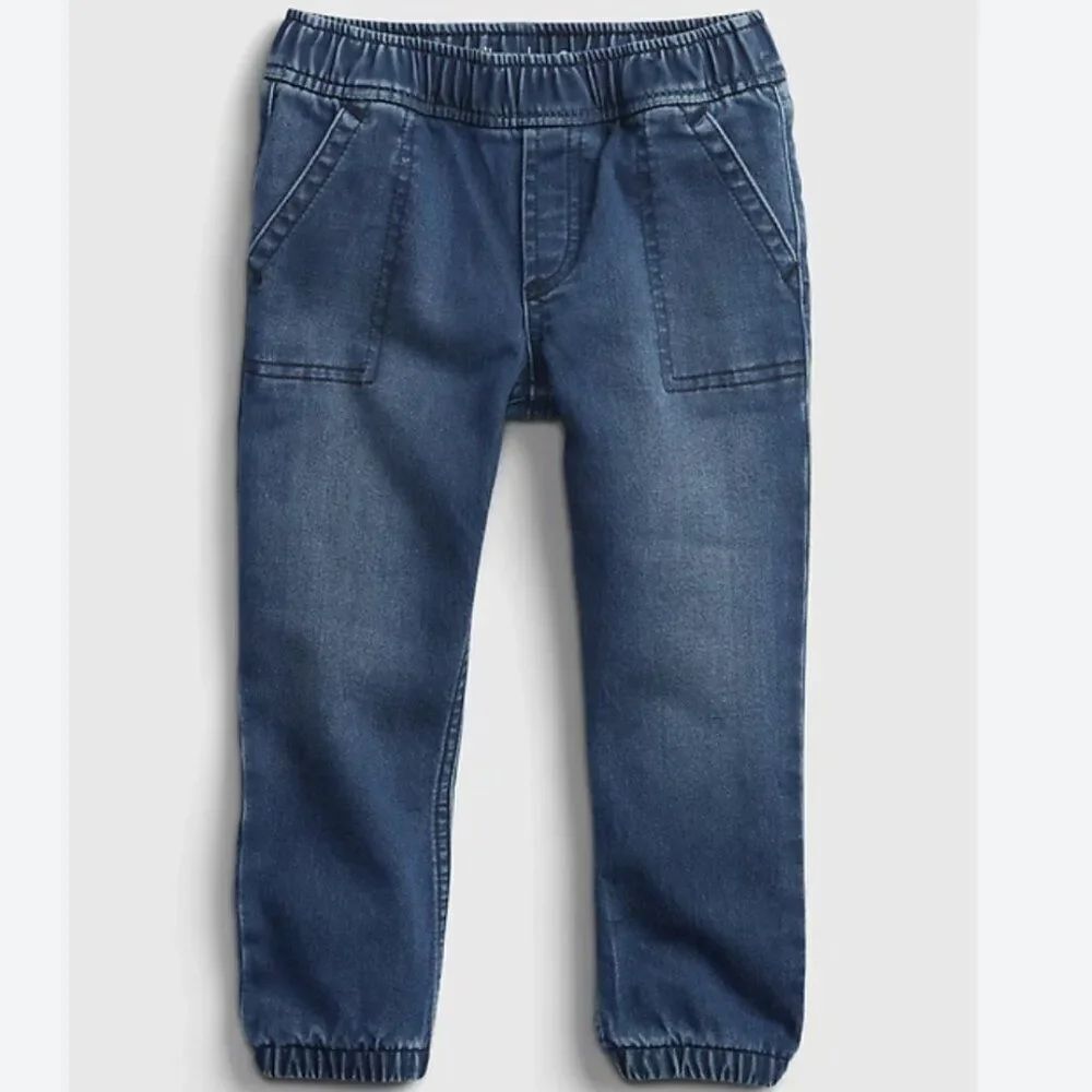 🌟👖 Gap Toddler Everyday‎ Denim Joggers (Washwell™)👖🌟